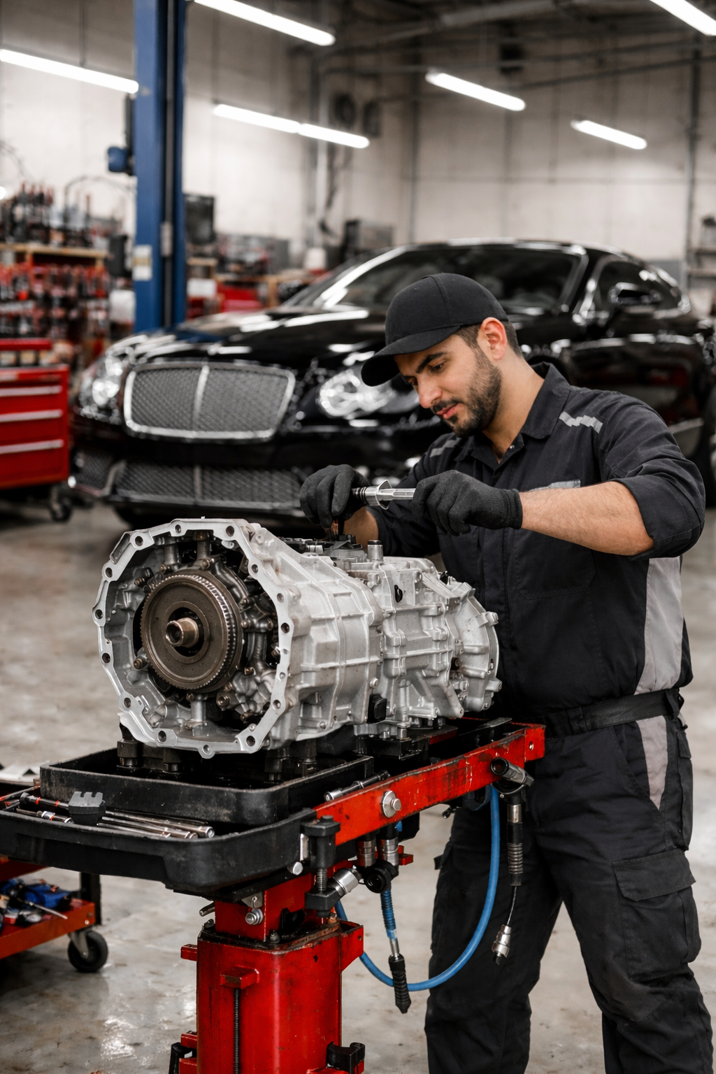 توضيب المكائن والجيربوكسات