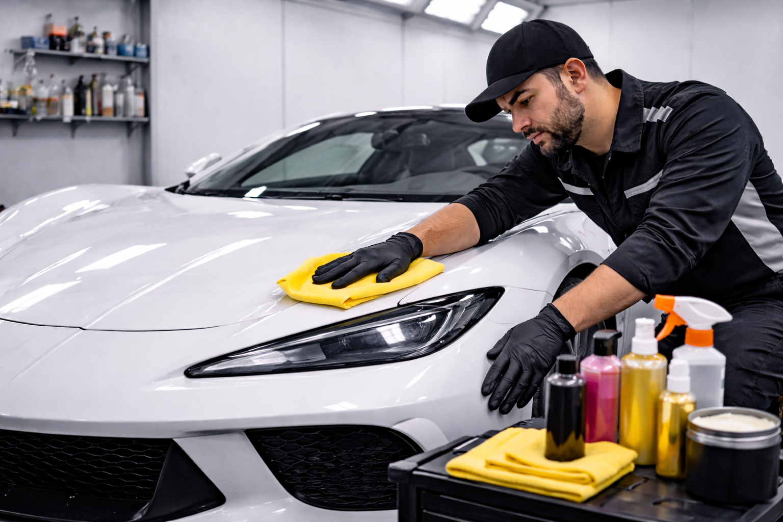 التلميع الساطع والعناية الفائقة